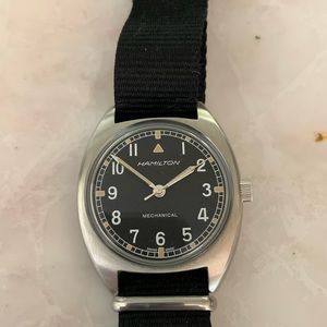 Hamilton khaki pioneer pilot